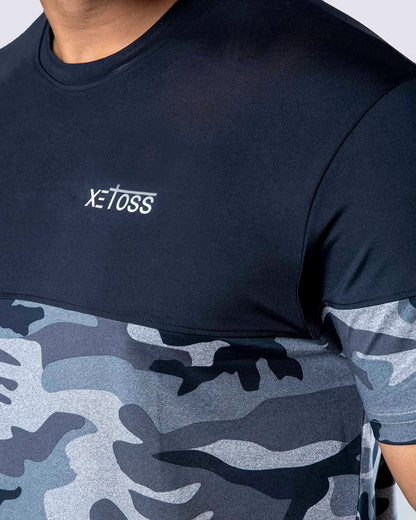 CAMO CUT & SEW ACTIVE T-SHIRT