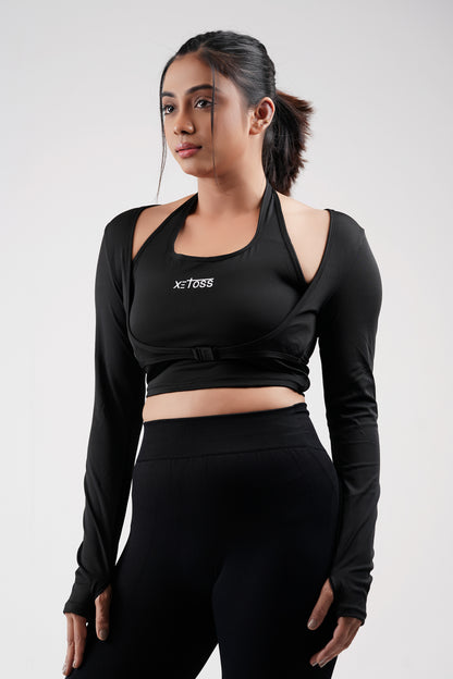 STS BLACK SPORTS TOP