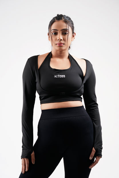 STS BLACK SPORTS TOP