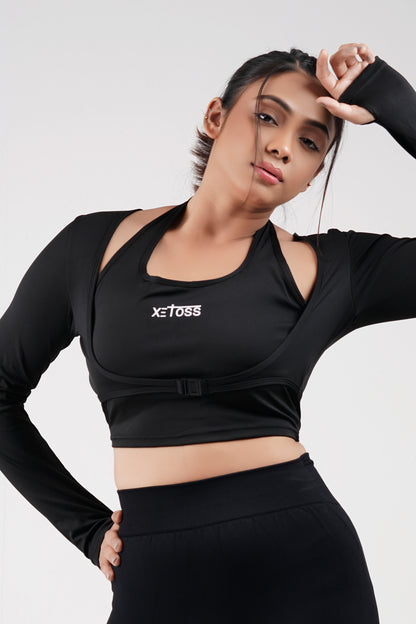 STS BLACK SPORTS TOP