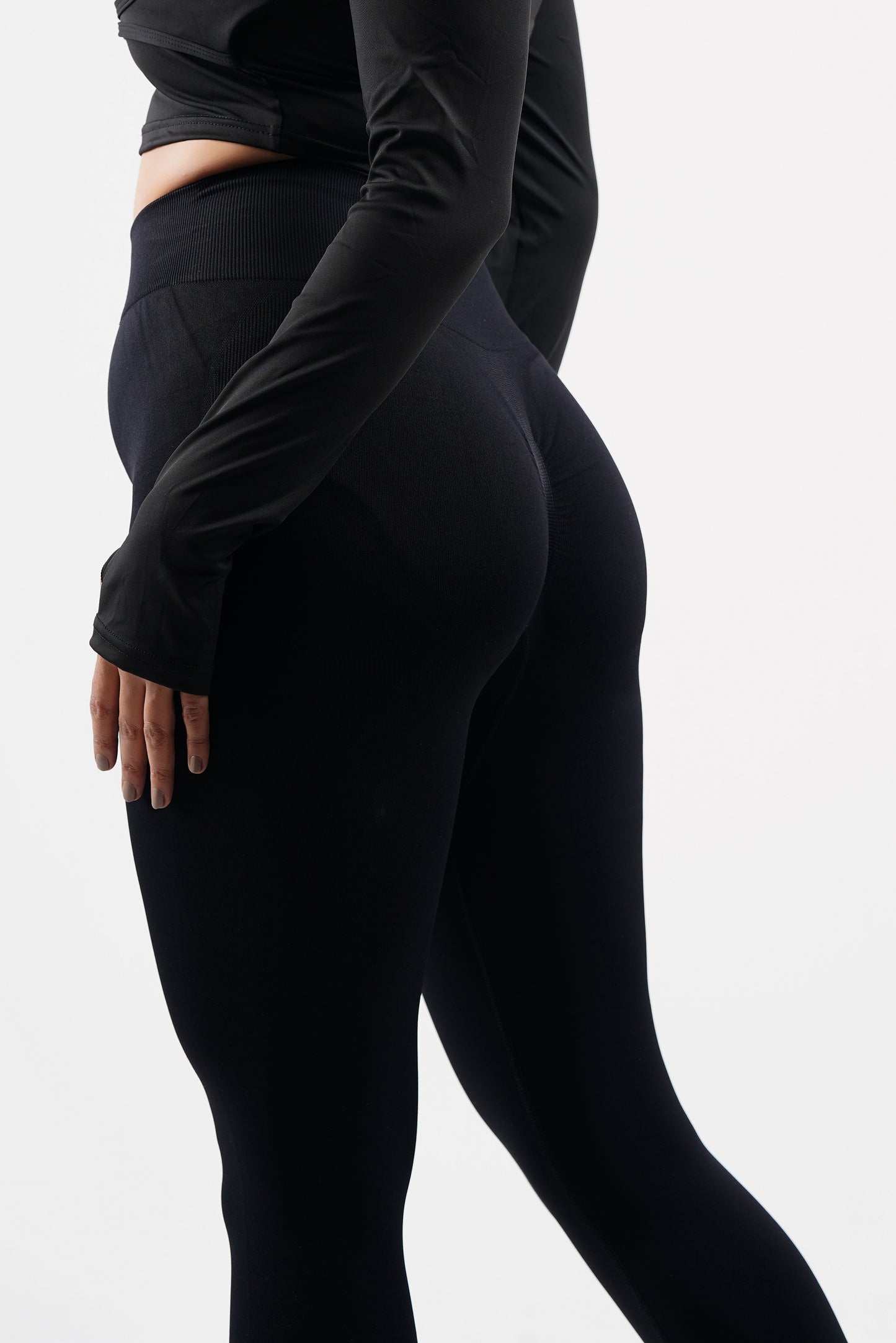 CRO BLACK SEAMLESS LEGGING