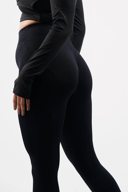 CRO BLACK SEAMLESS LEGGING