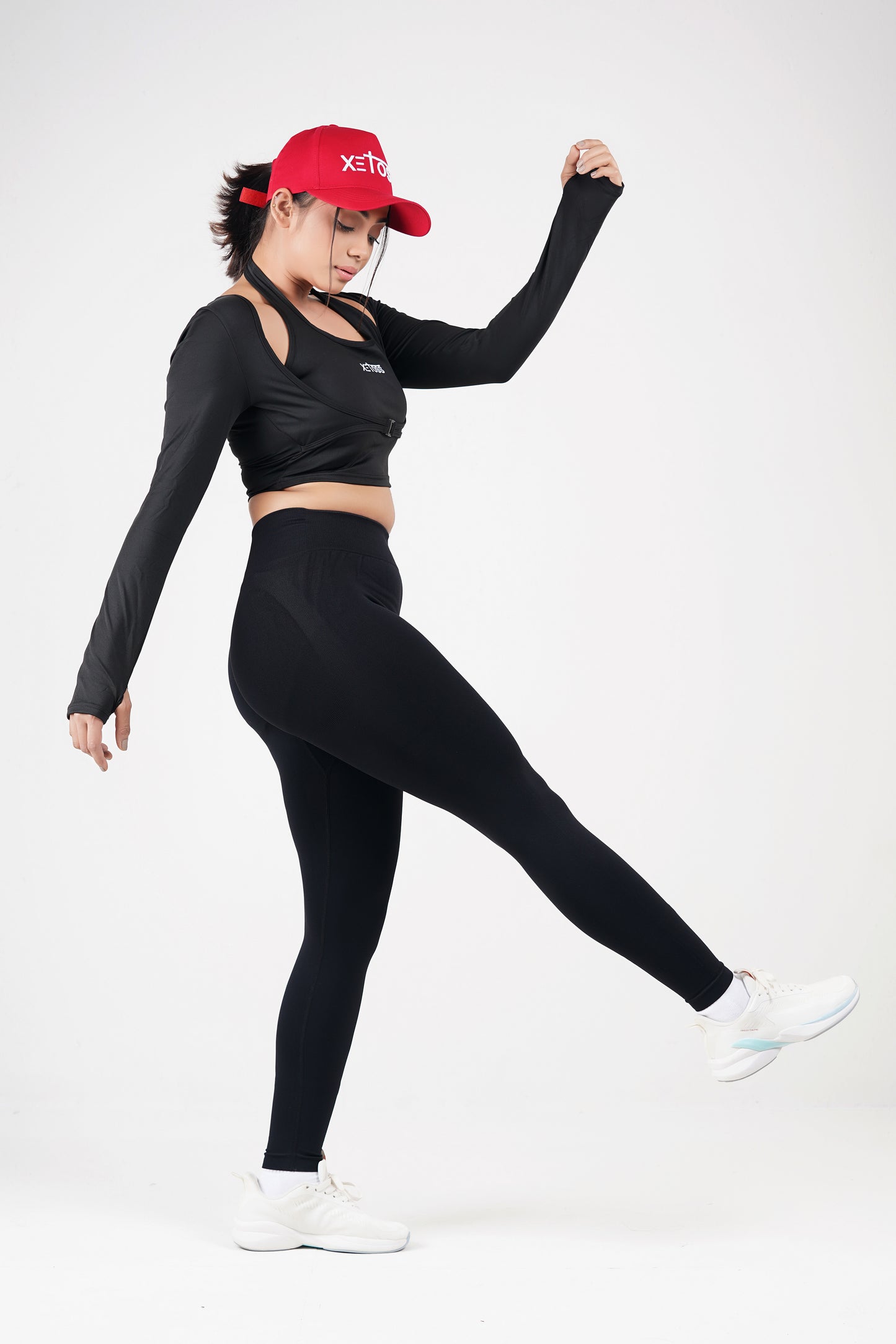 CRO BLACK SEAMLESS LEGGING